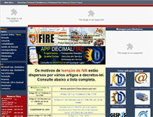Tablet Screenshot of decimalfire.pt